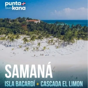 Excursión Samaná + Isla Bacardí + Cascada El Limón