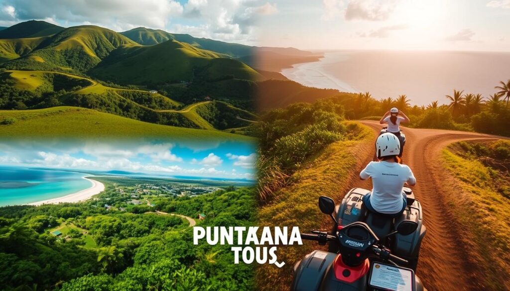 ATV adventure itinerary and diverse landscapes in Punta Cana