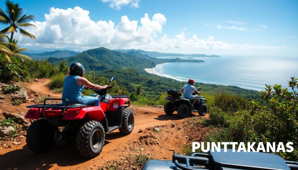 ATV riding benefits with stunning views in Punta Cana