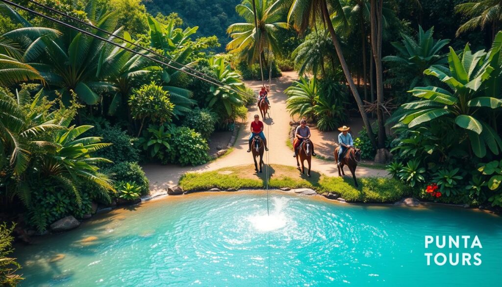 La Hacienda Park adventure tours Punta Cana