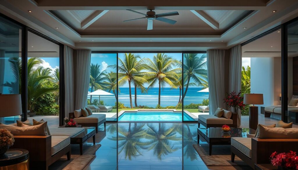 Private spaces and luxurious amenities in Punta Cana villas