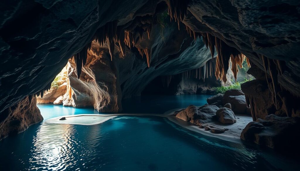 Punta Cana Cave unique rock formations and hidden pools