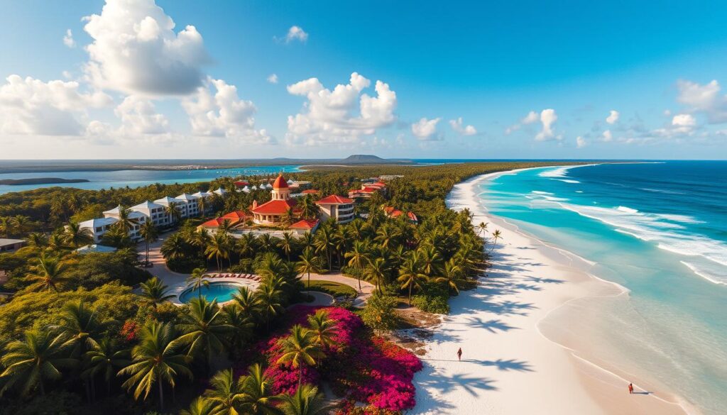 Punta Cana beautiful landscapes and beaches