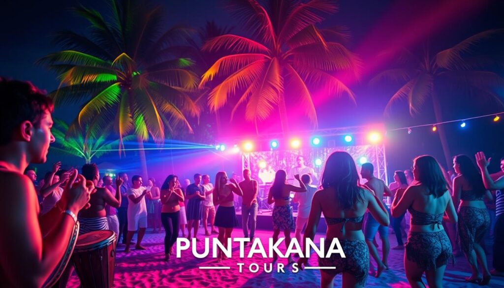 Reggaeton and Merengue music in Punta Cana