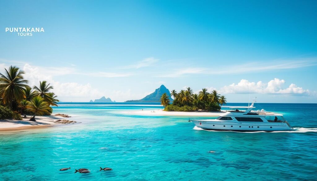 Saona Island excursion with Caribbean Sea views Saona Island excursion with Caribbean Sea views