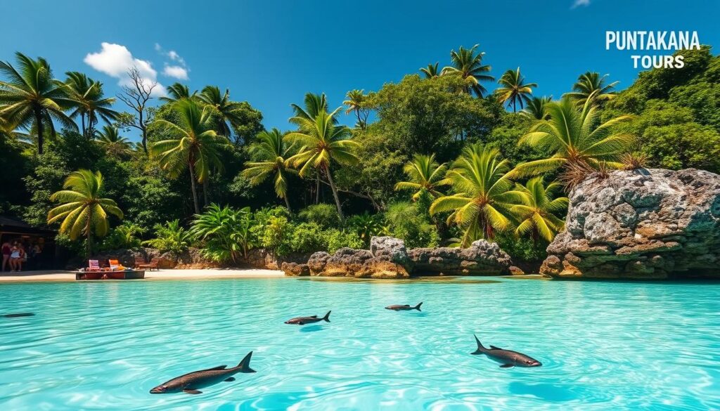 Saona Island natural pool