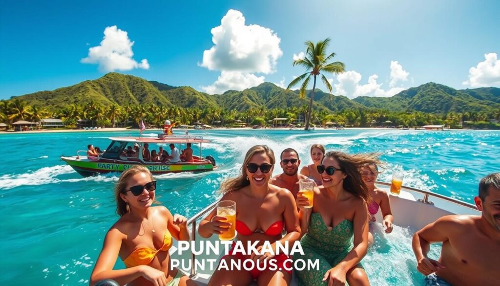 booze cruise in Punta Cana