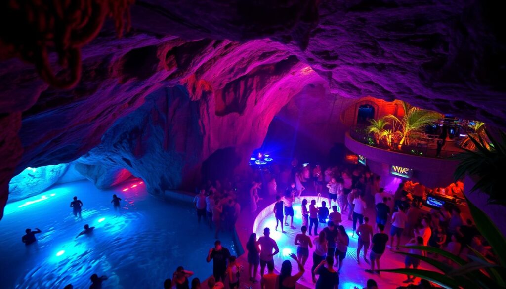 cave setting at Imagine Punta Cana