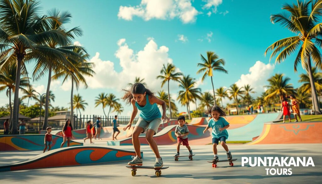 family-friendly Punta Cana Skatepark environment family-friendly Punta Cana Skatepark environment