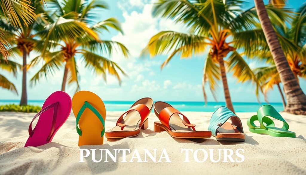 footwear options for Punta Cana