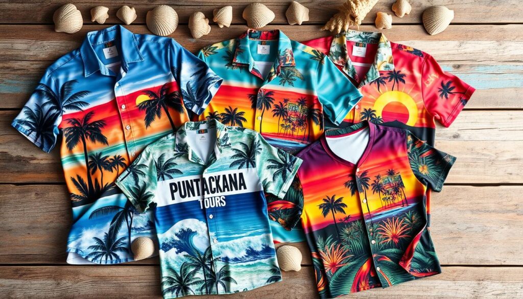 local designs of Punta Cana shirts