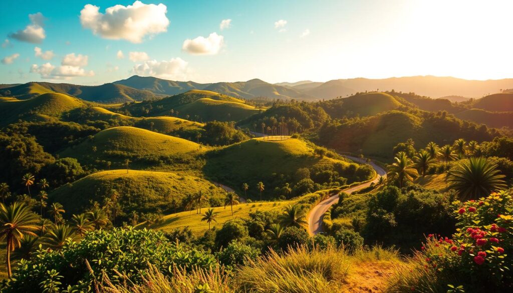 lush countryside in Punta Cana