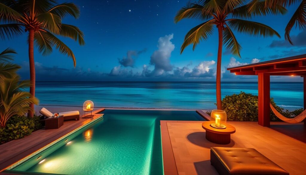 luxury accommodations on Saona Island