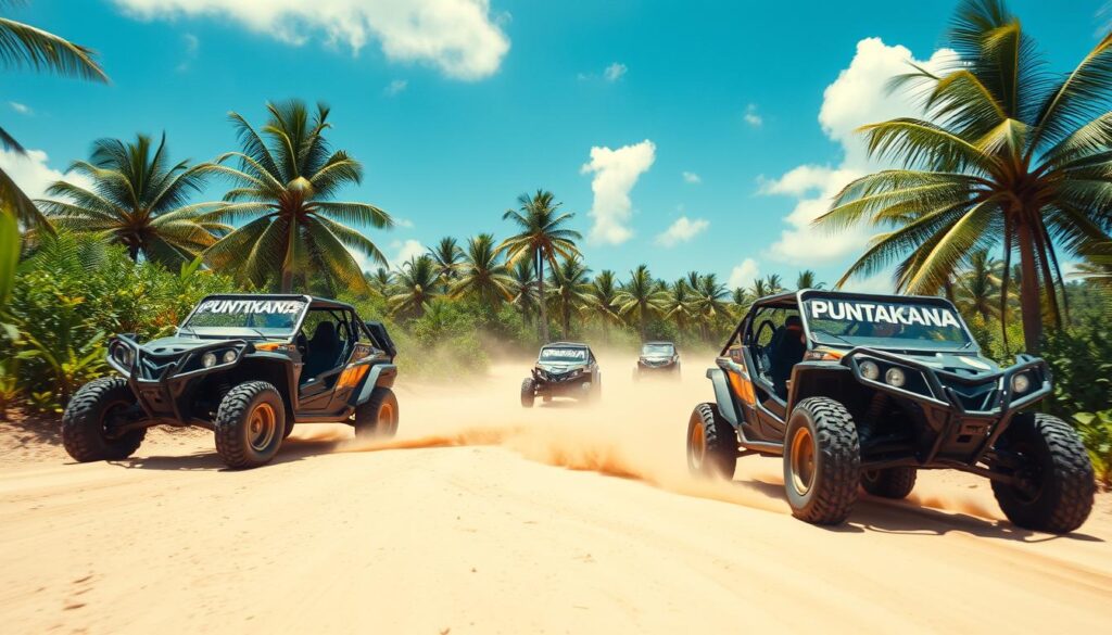 off-road adventure in Punta Cana dune buggies