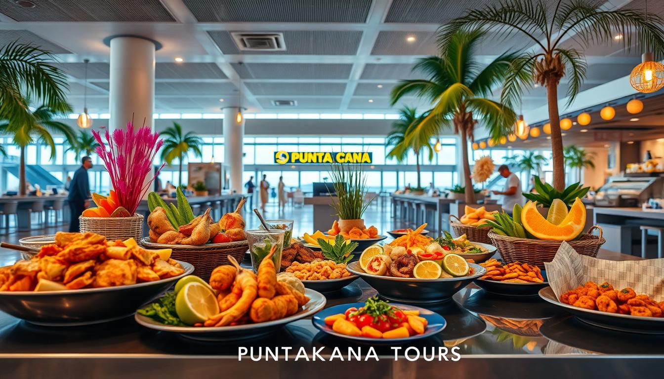 punta cana airport food