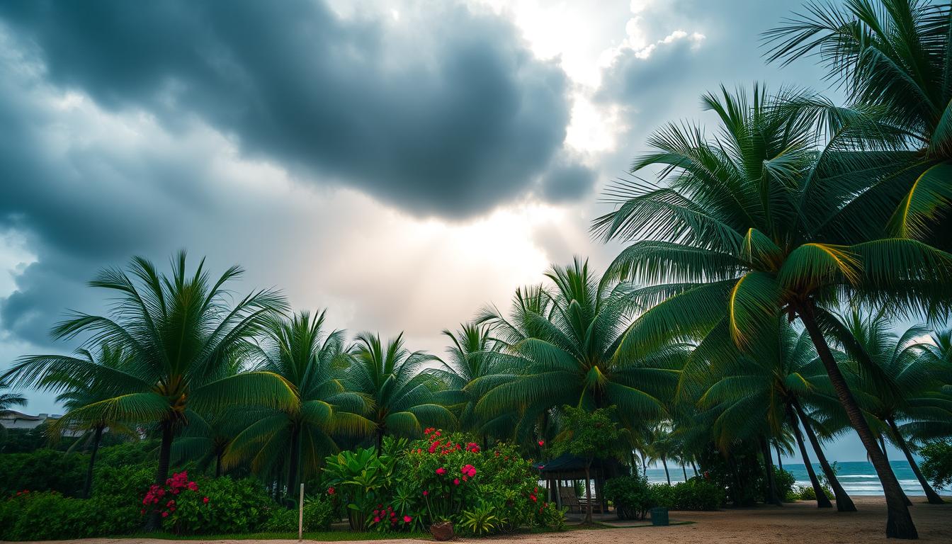 punta cana rainfall