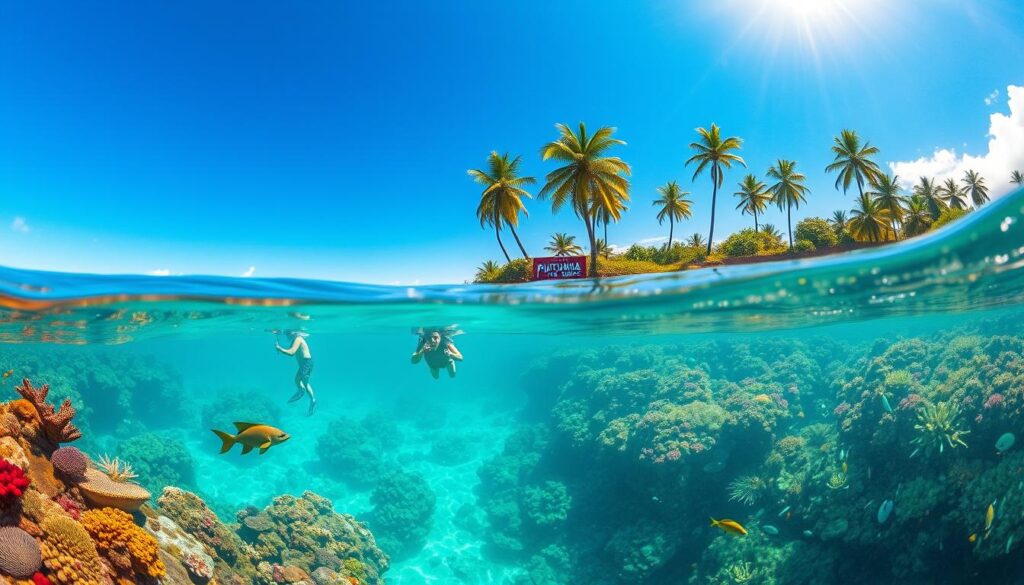 snorkeling trip to Saona Island