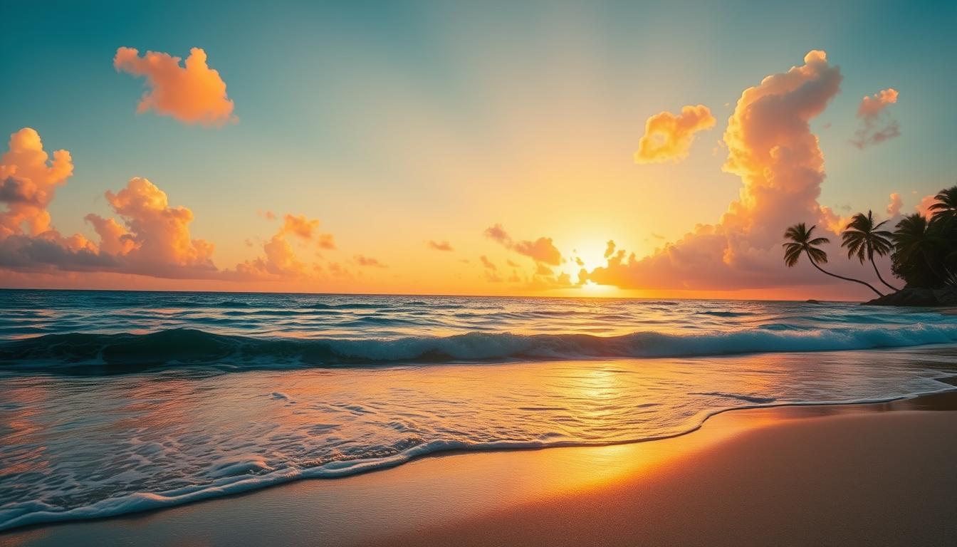 sunrise in punta cana