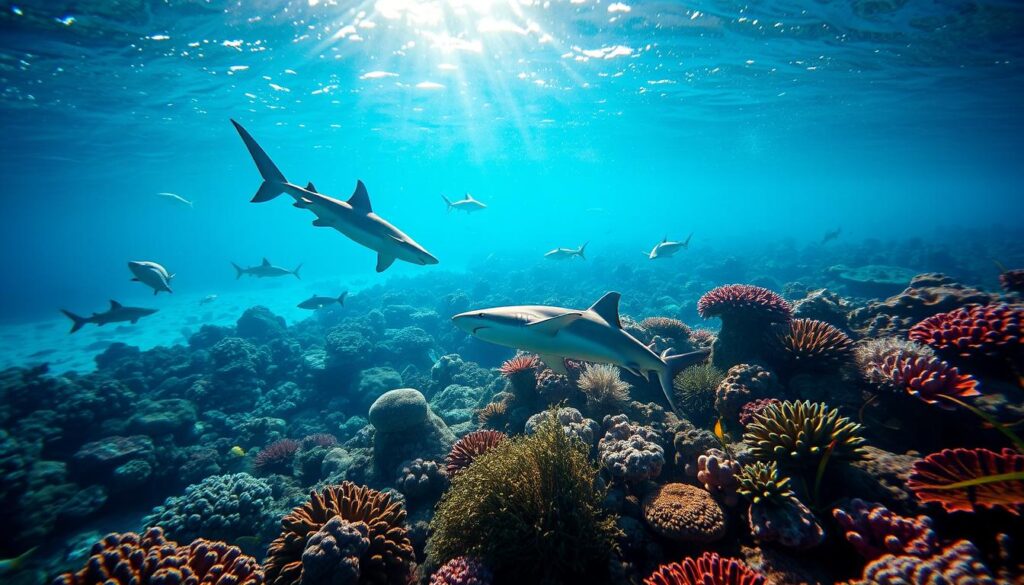 swim with sharks in Punta Cana marine life