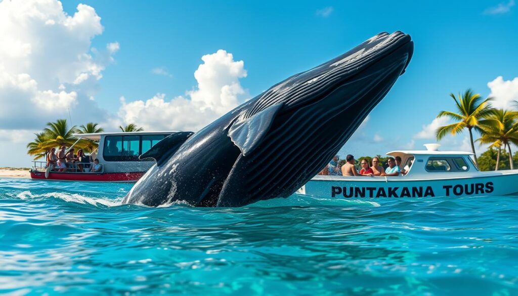 whale watching in Punta Cana