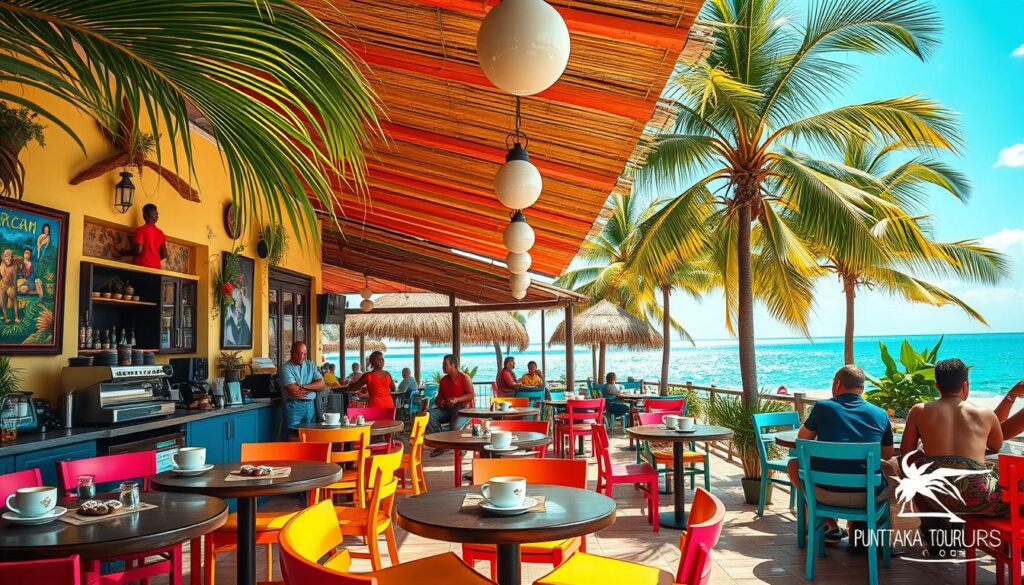 unique atmosphere at Huracan Café, Punta Cana