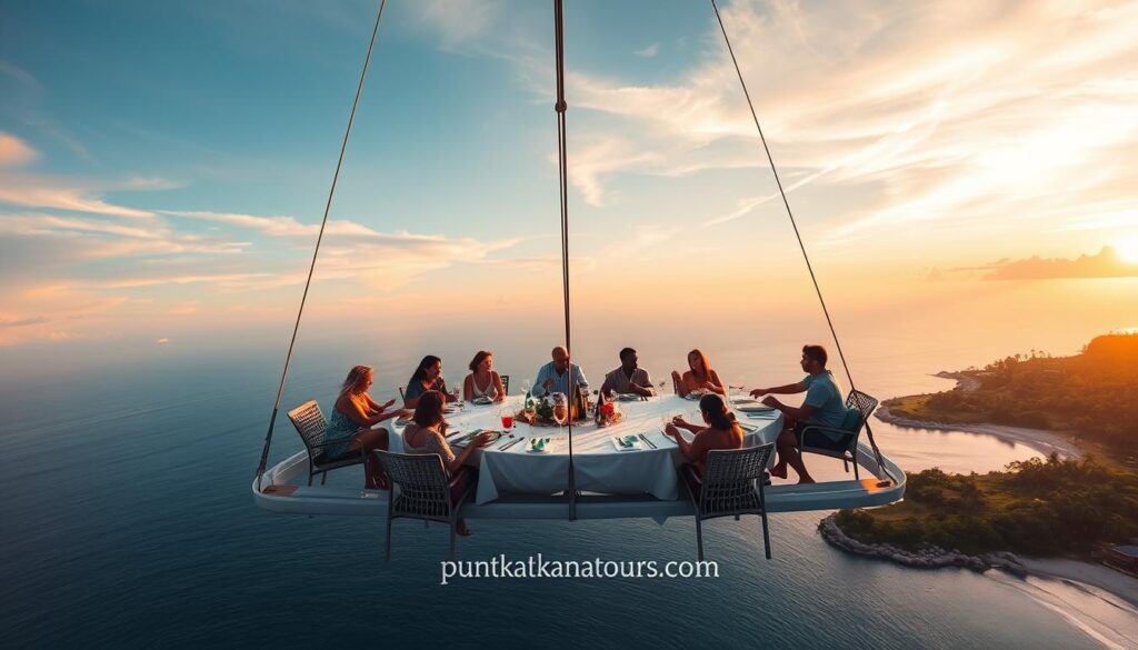 Dinner in the Sky Punta Cana experience