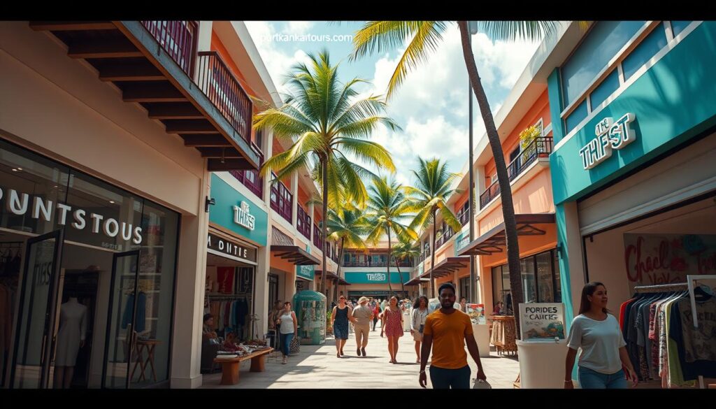 Punta Cana shopping mall