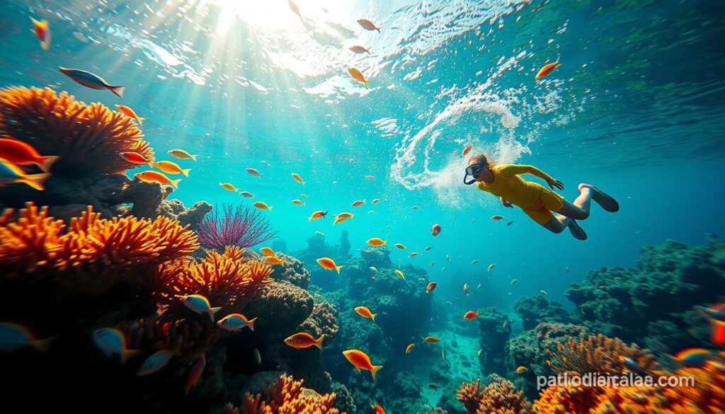 Snorkeling in the Caribbean