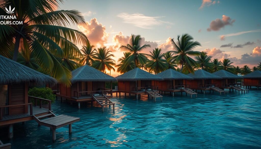 luxury overwater bungalows