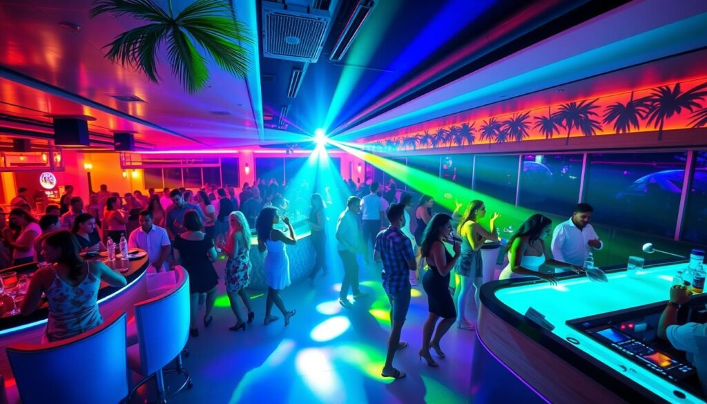 nightlife at Club Infinity