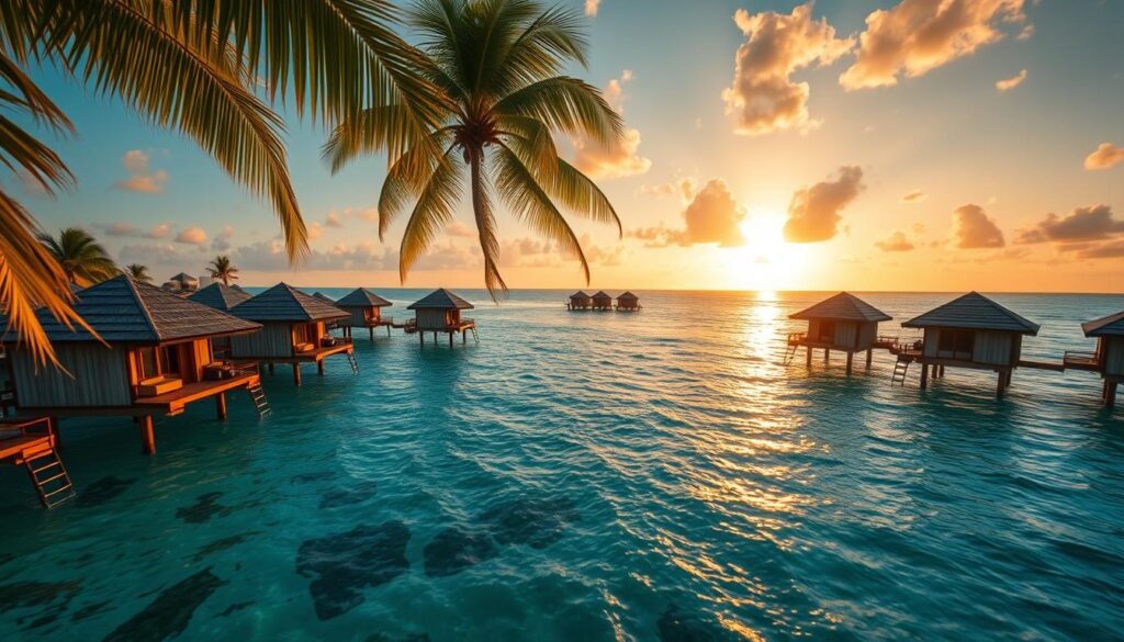 overwater bungalows