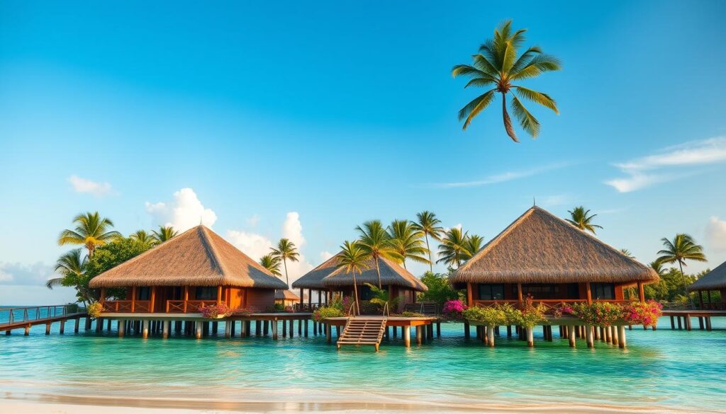 overwater bungalows