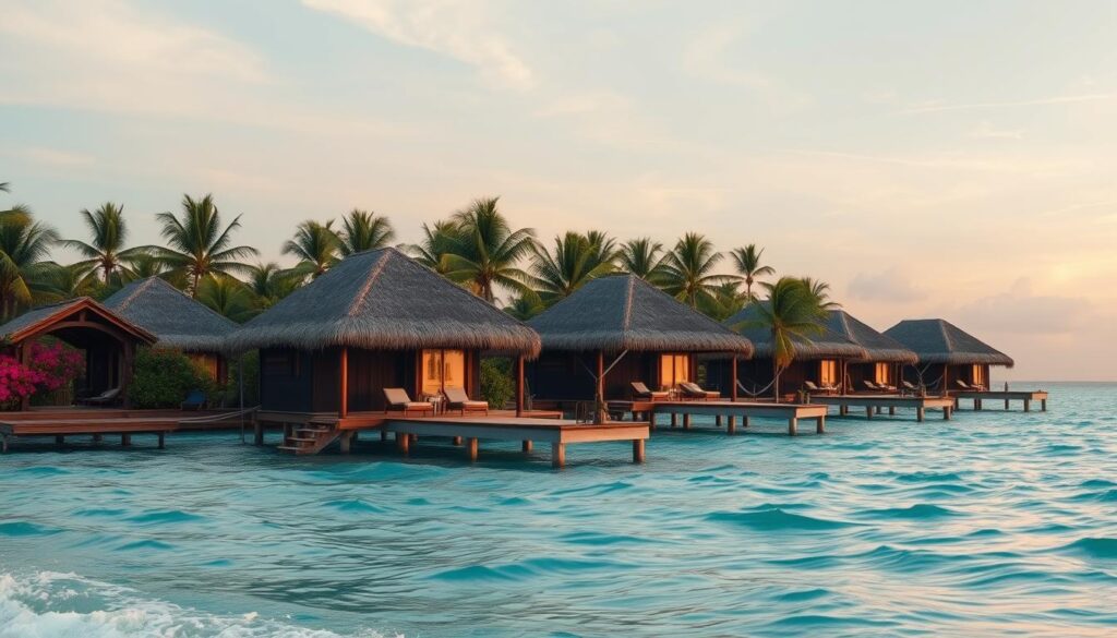 overwater bungalows