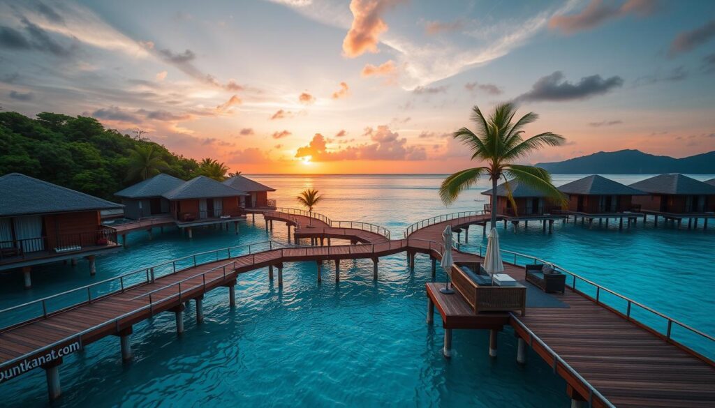 overwater bungalows booking