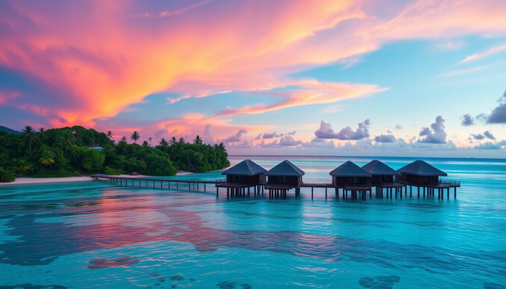 overwater bungalows in the Dominican Republic