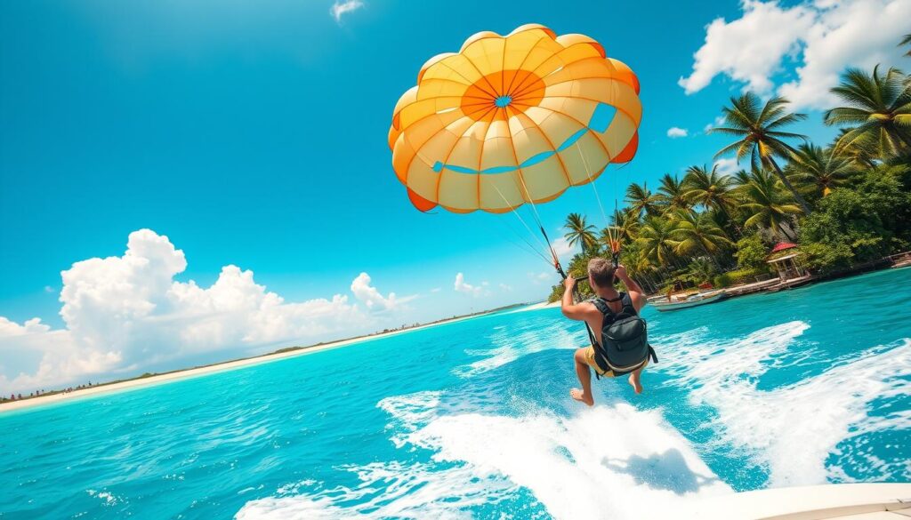 parasailing adventure