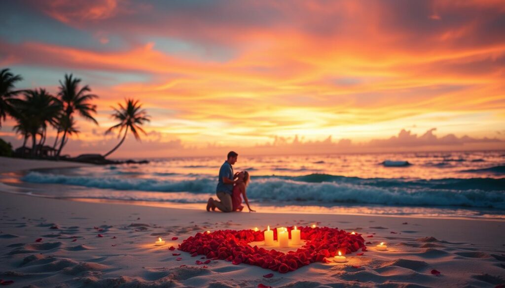 romantic proposal